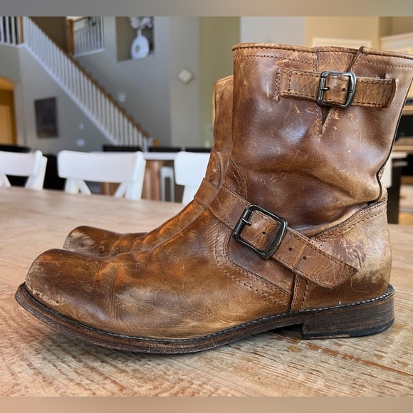 Frye men’s boots dean moto size 9 - Picture 7 of 7